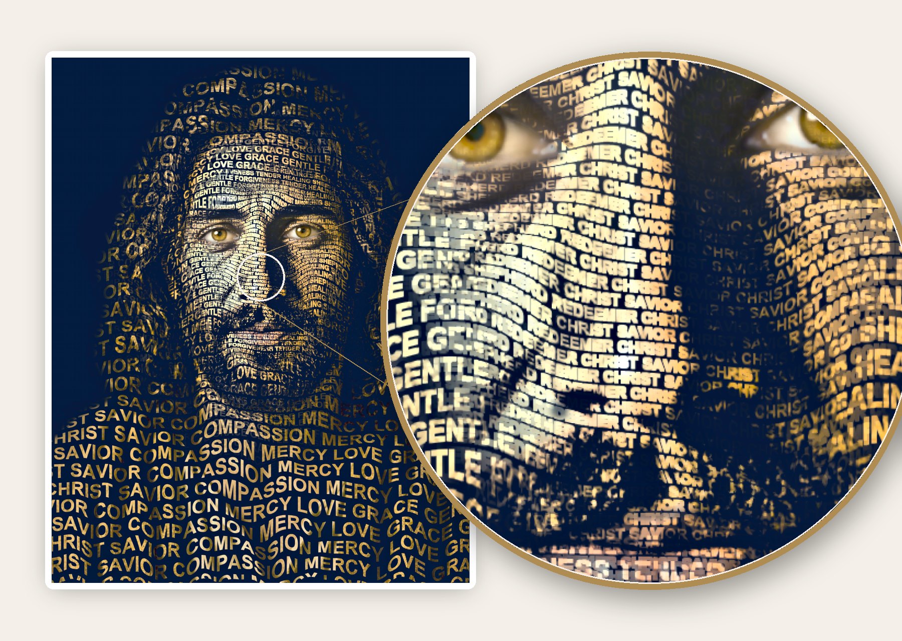 Detail &mdash; made of real words