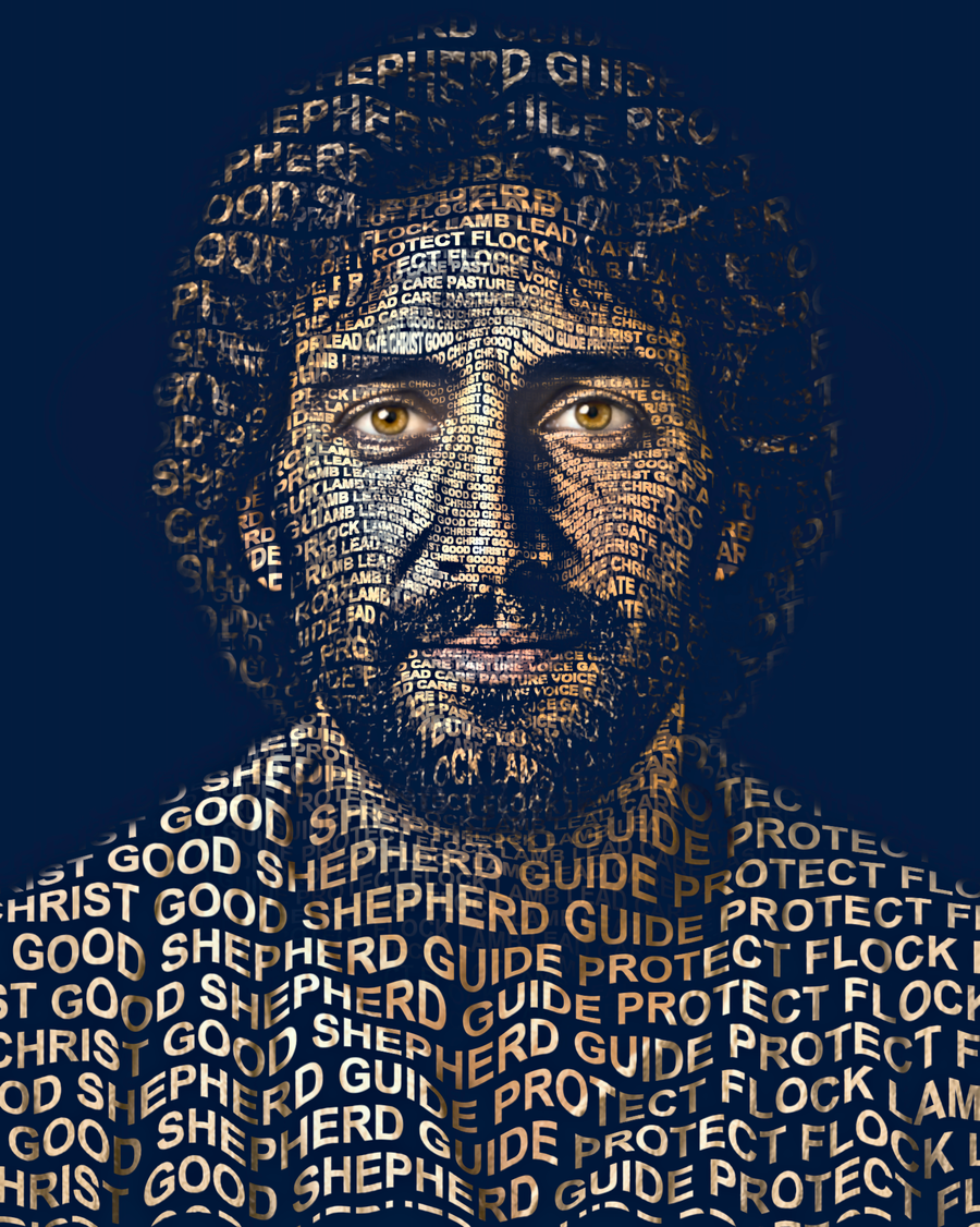 Good Shepherd &mdash; sacred word portrait