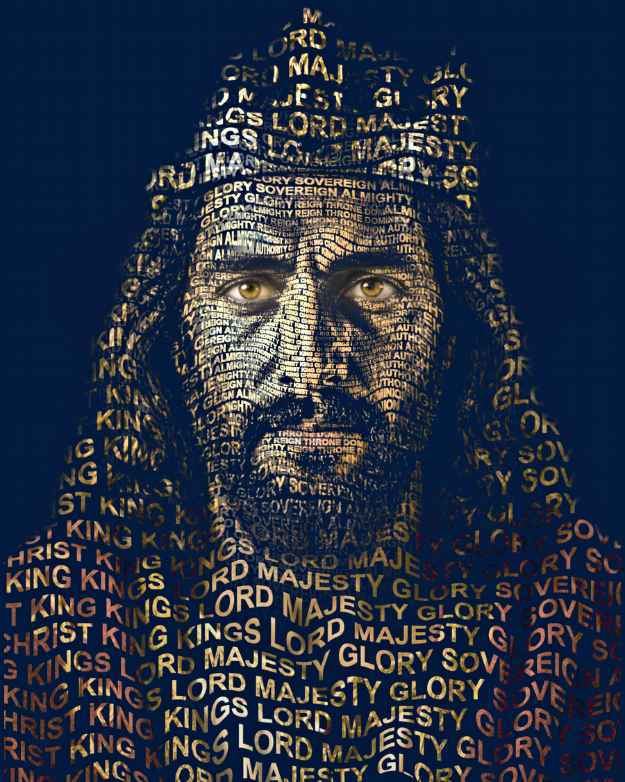 King of Kings &mdash; sacred word portrait