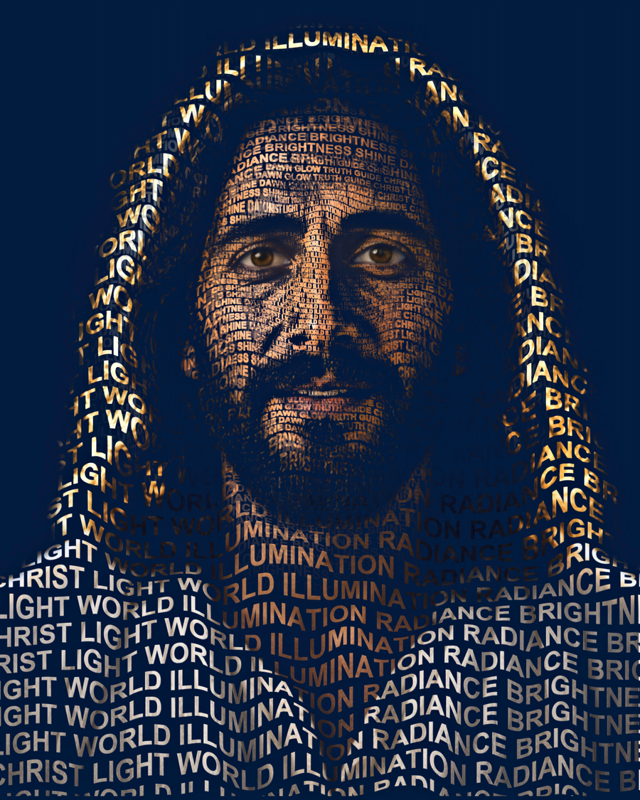 Light of the World &mdash; sacred word portrait