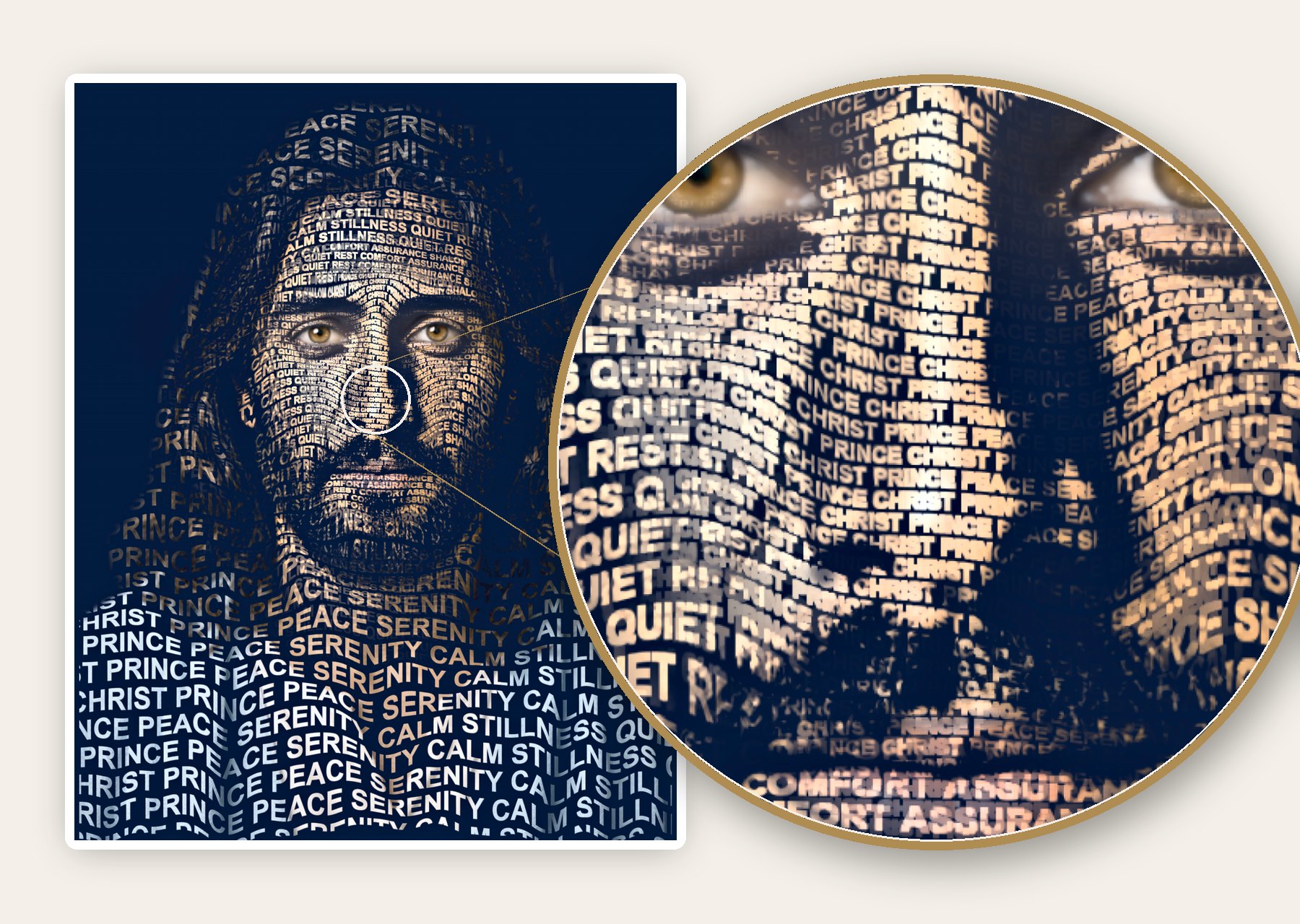 Detail &mdash; made of real words
