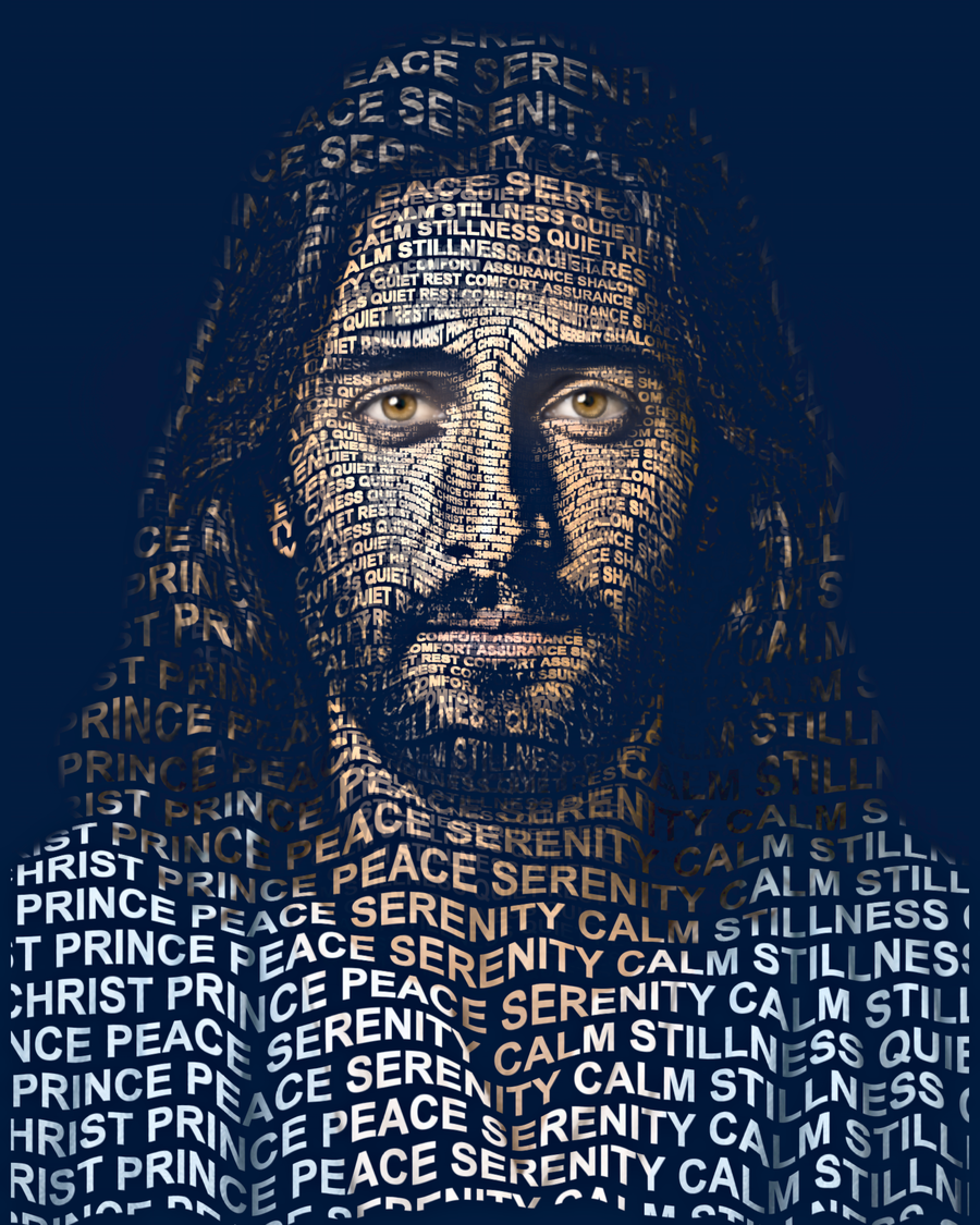 Prince of Peace &mdash; sacred word portrait