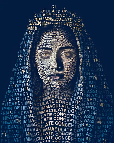Mary, Queen of Heaven &mdash; word portrait