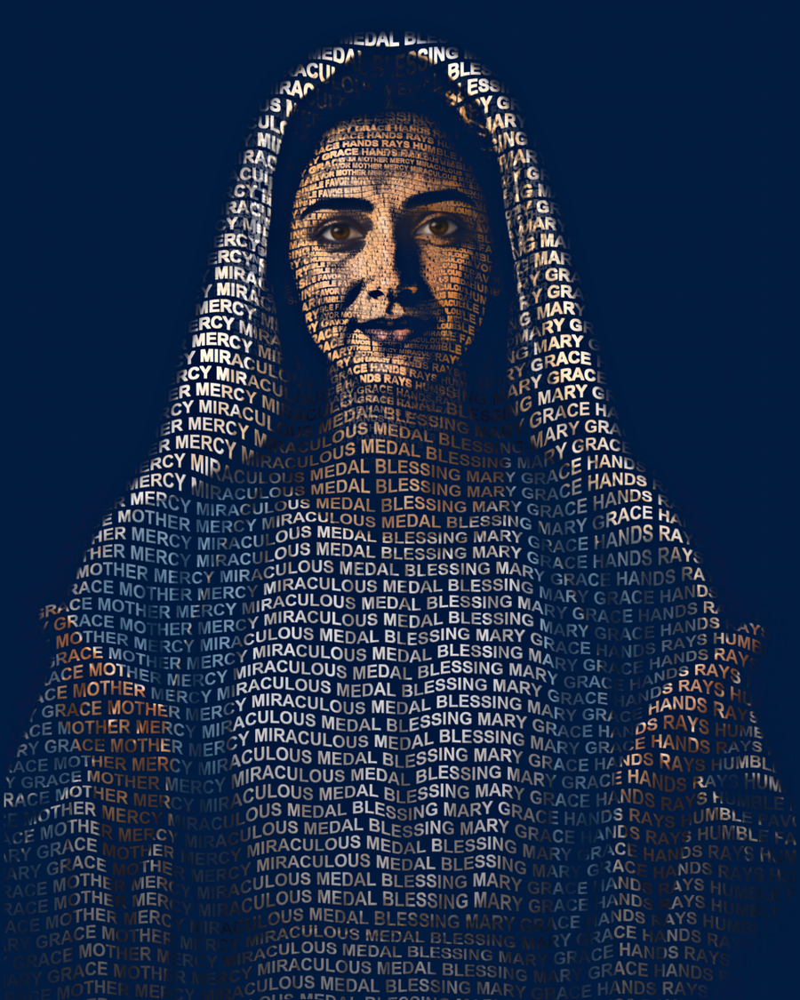 Our Lady of Grace &mdash; sacred word portrait