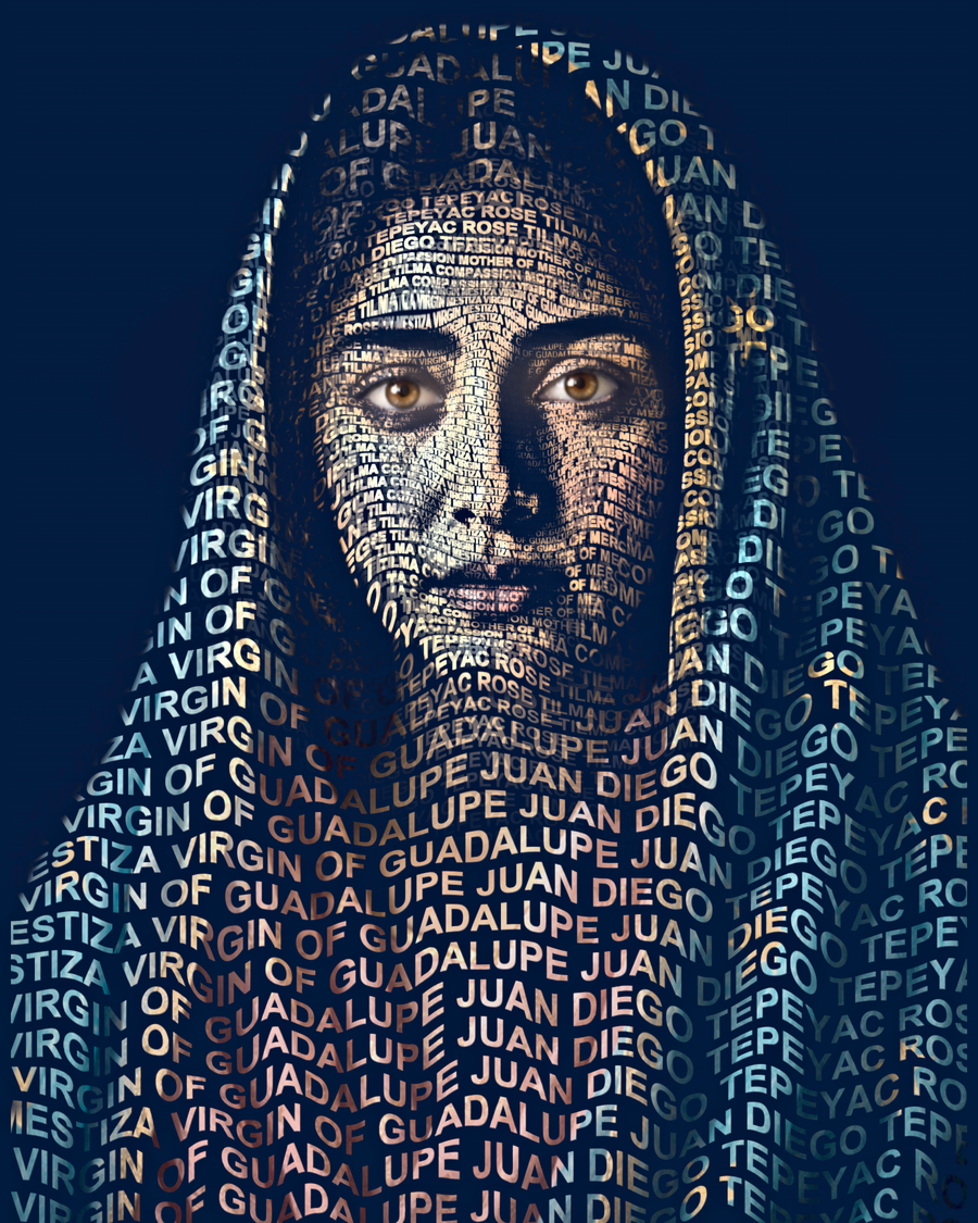 Our Lady of Guadalupe &mdash; sacred word portrait