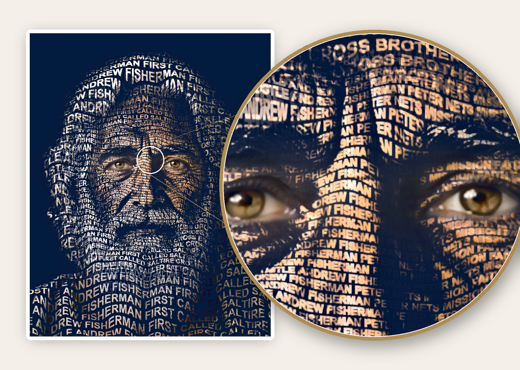 Detail &mdash; made of real words