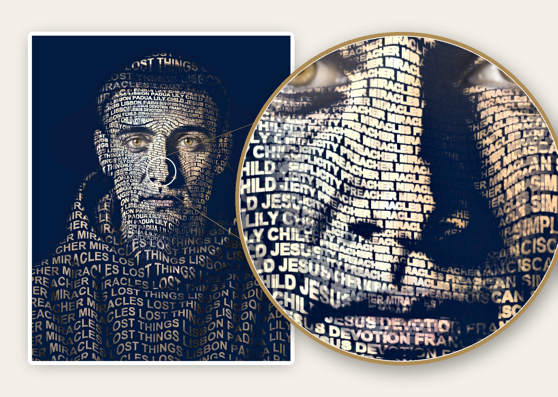 Detail &mdash; made of real words