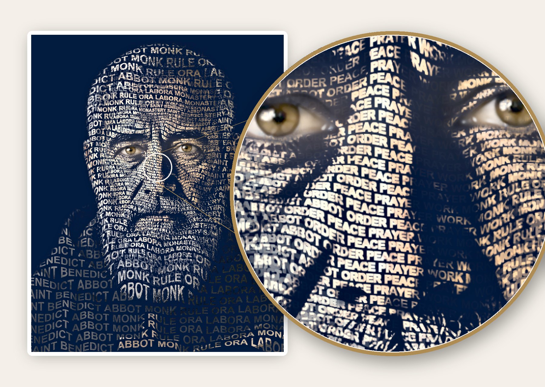 Detail &mdash; made of real words