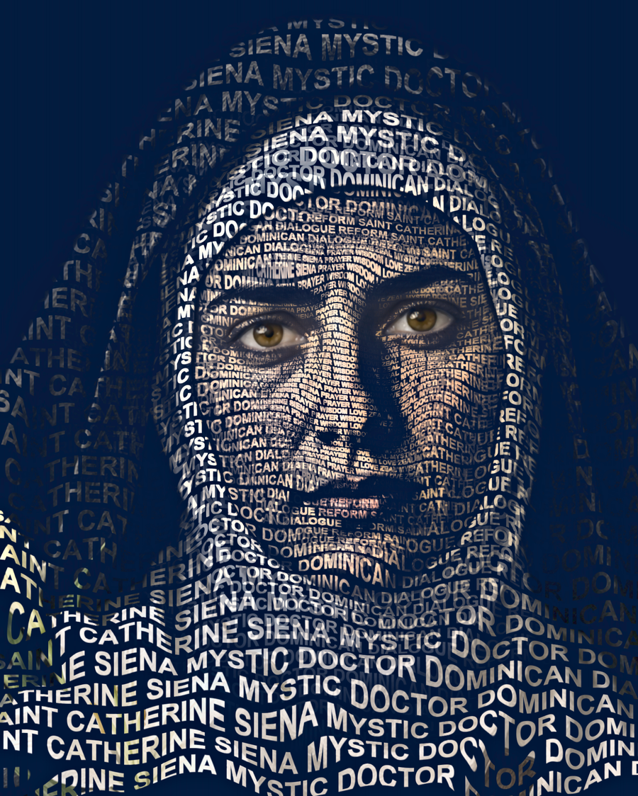 St. Catherine of Siena — sacred word portrait
