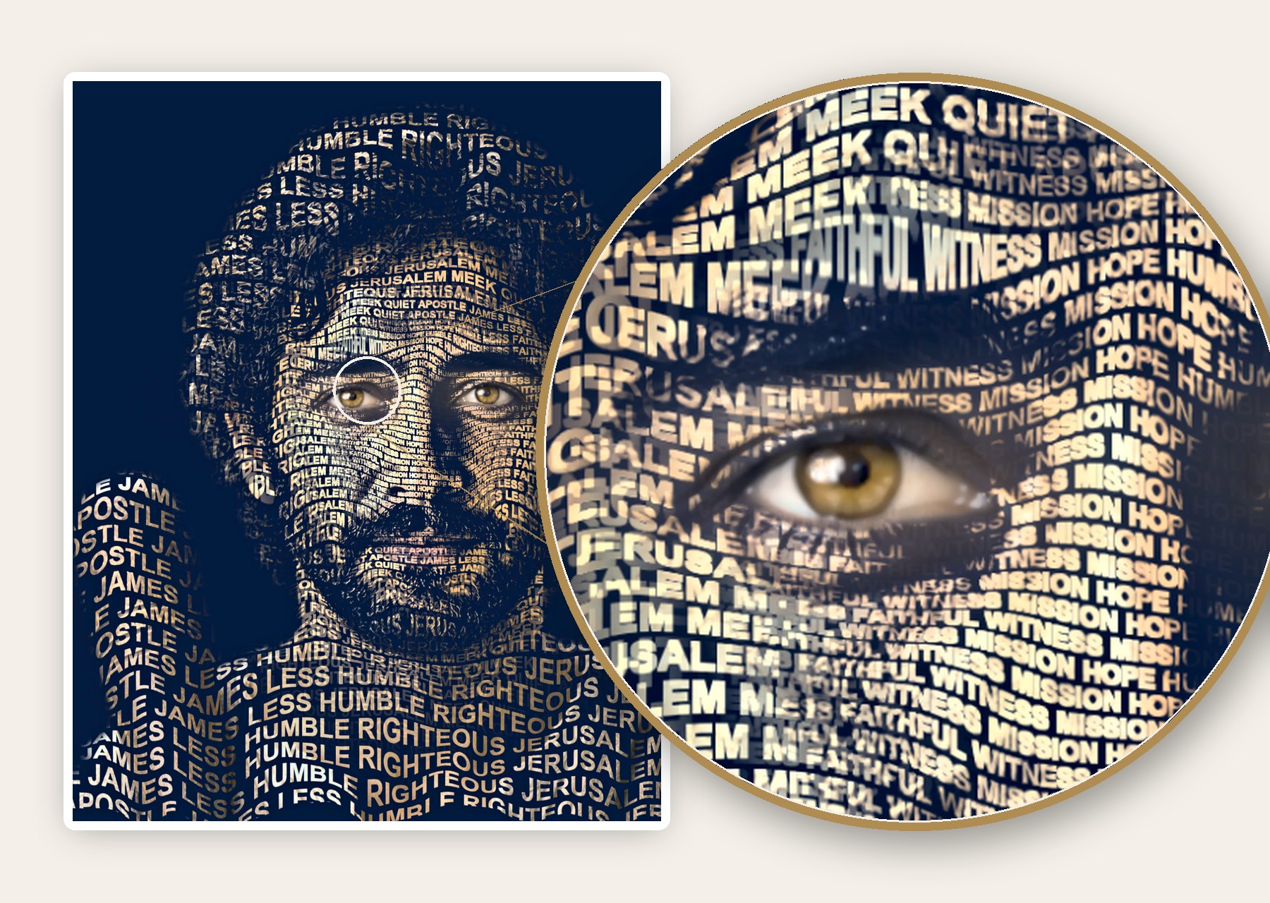 Detail &mdash; made of real words