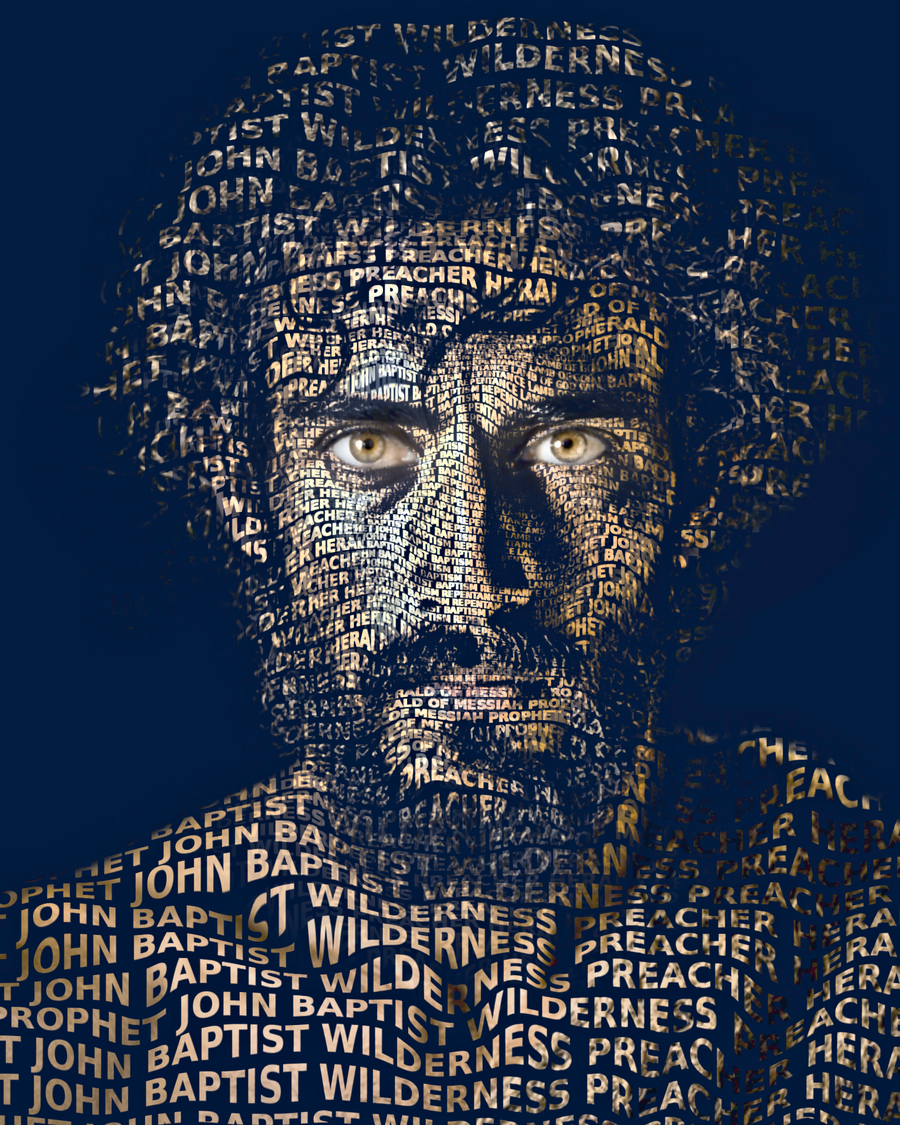St. John the Baptist &mdash; sacred word portrait