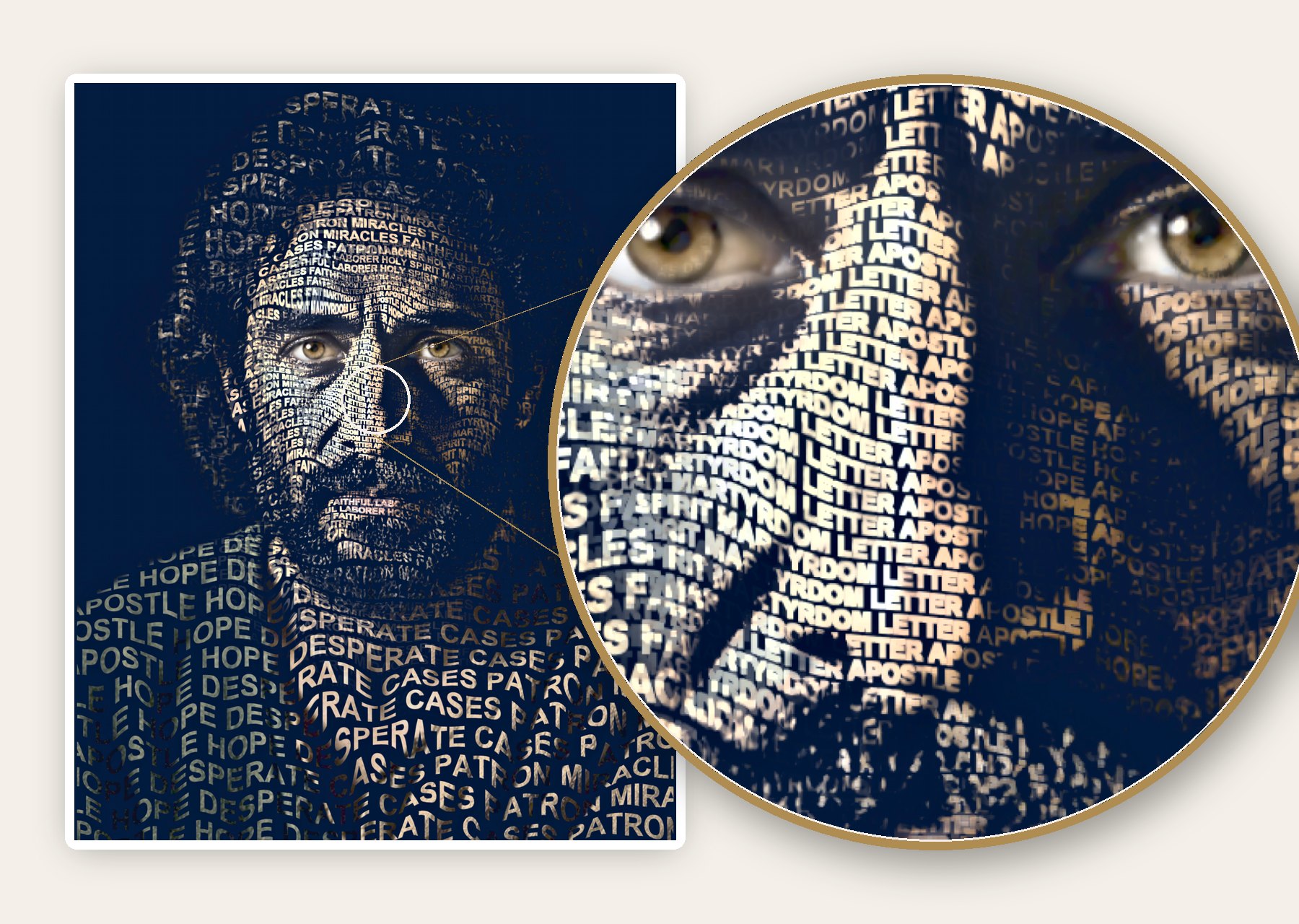 Detail &mdash; made of real words