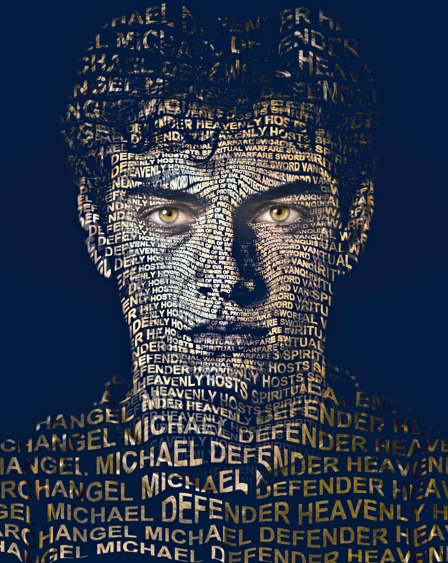 St. Michael the Archangel &mdash; sacred word portrait