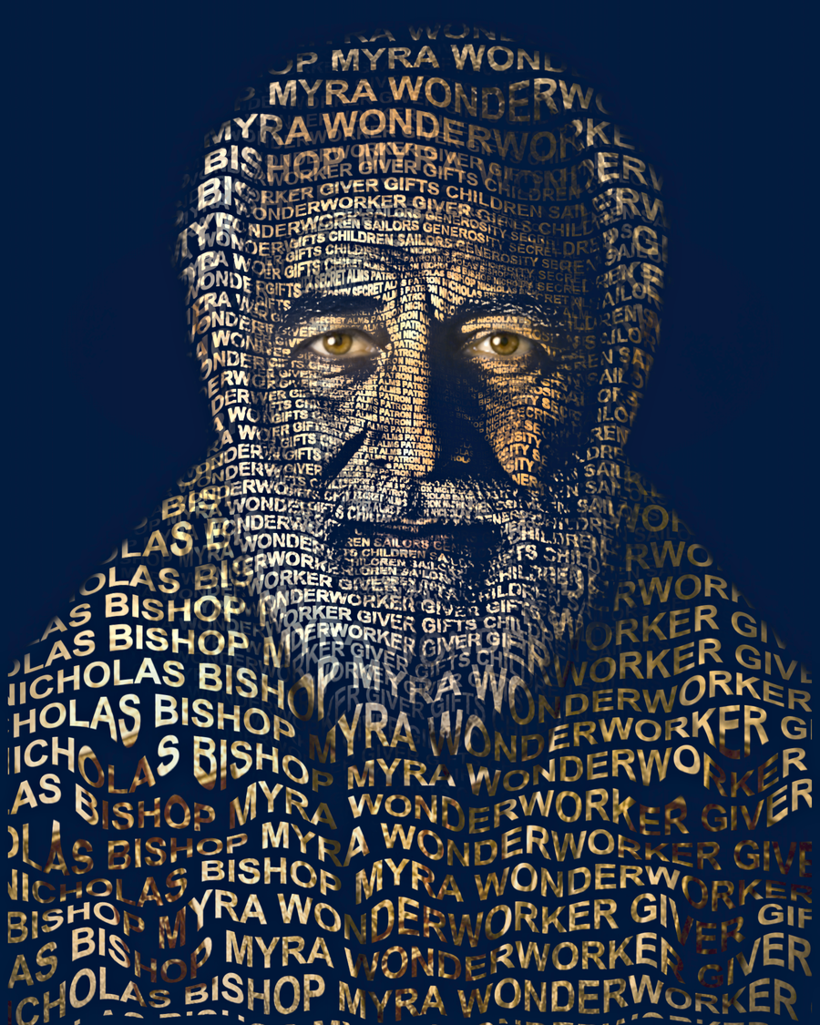 St. Nicholas of Myra &mdash; sacred word portrait