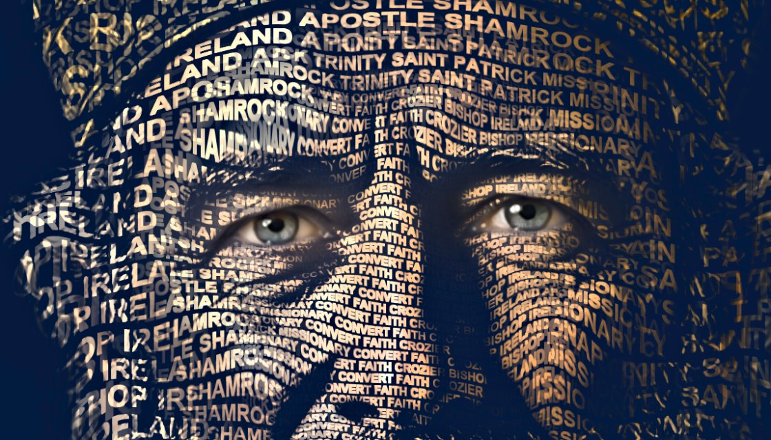 Close-up of the words