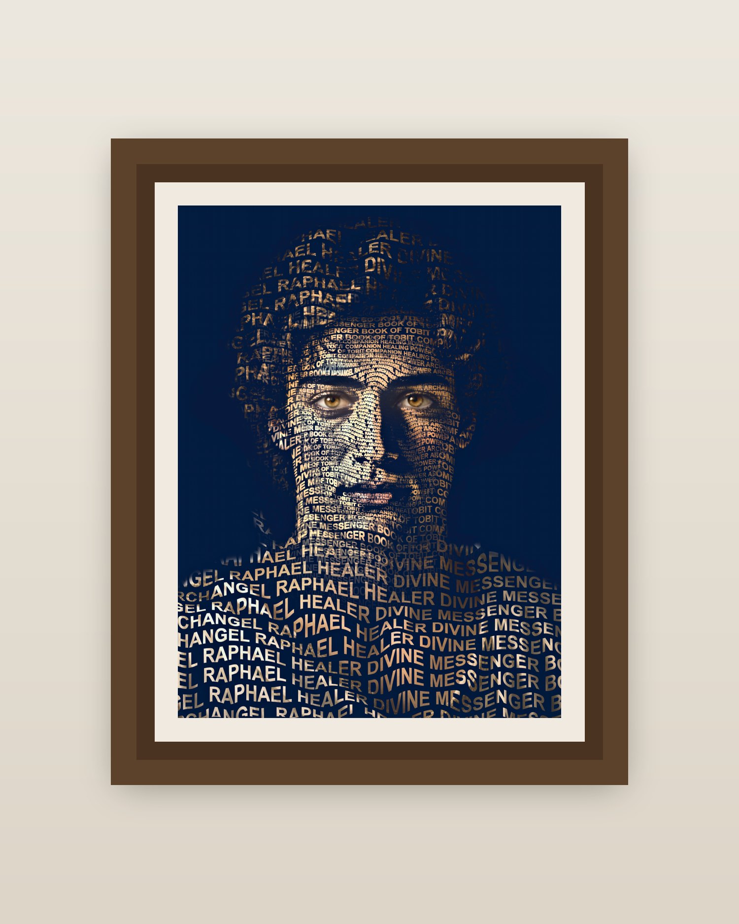 Framed on a wall