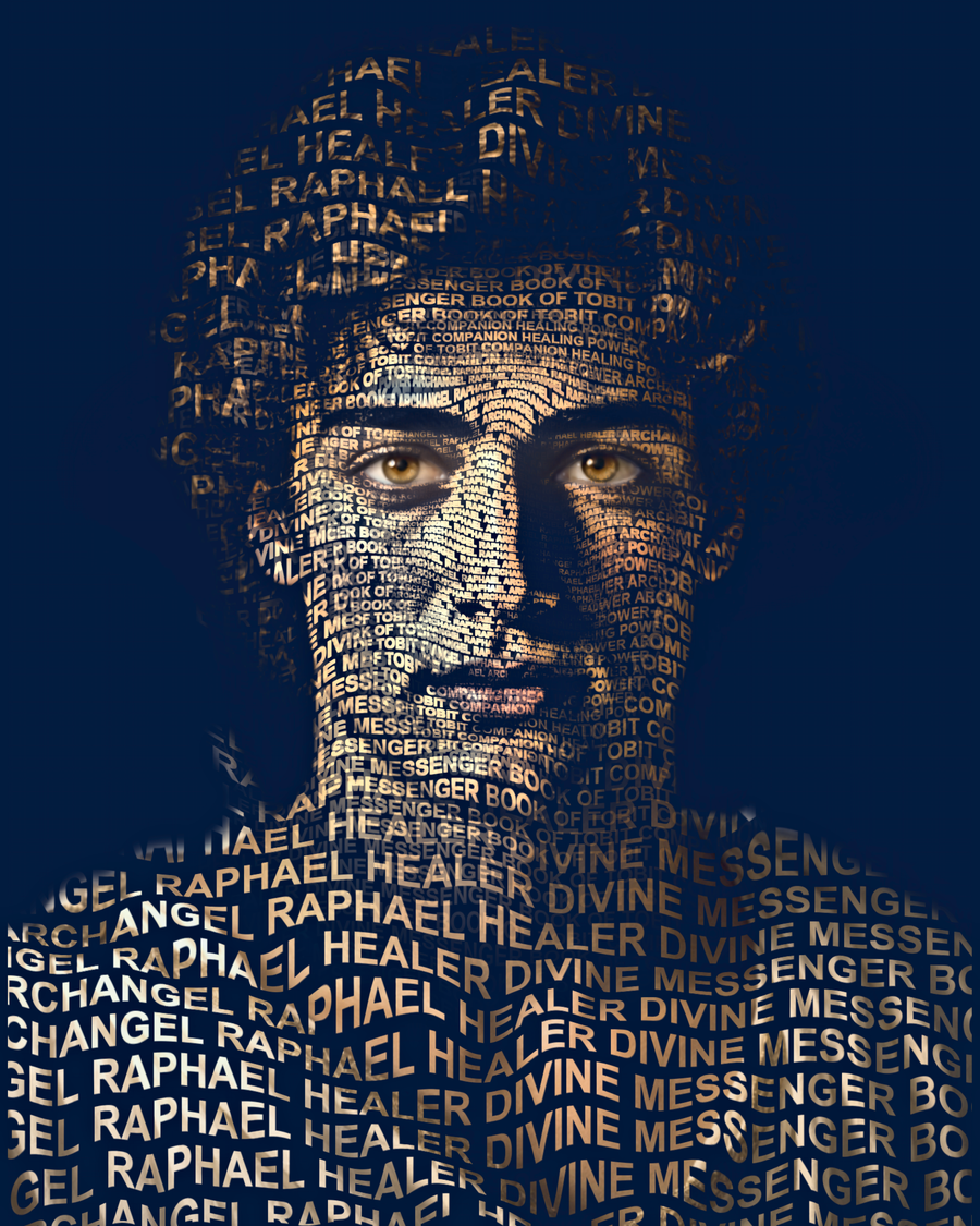 St. Raphael the Archangel &mdash; sacred word portrait