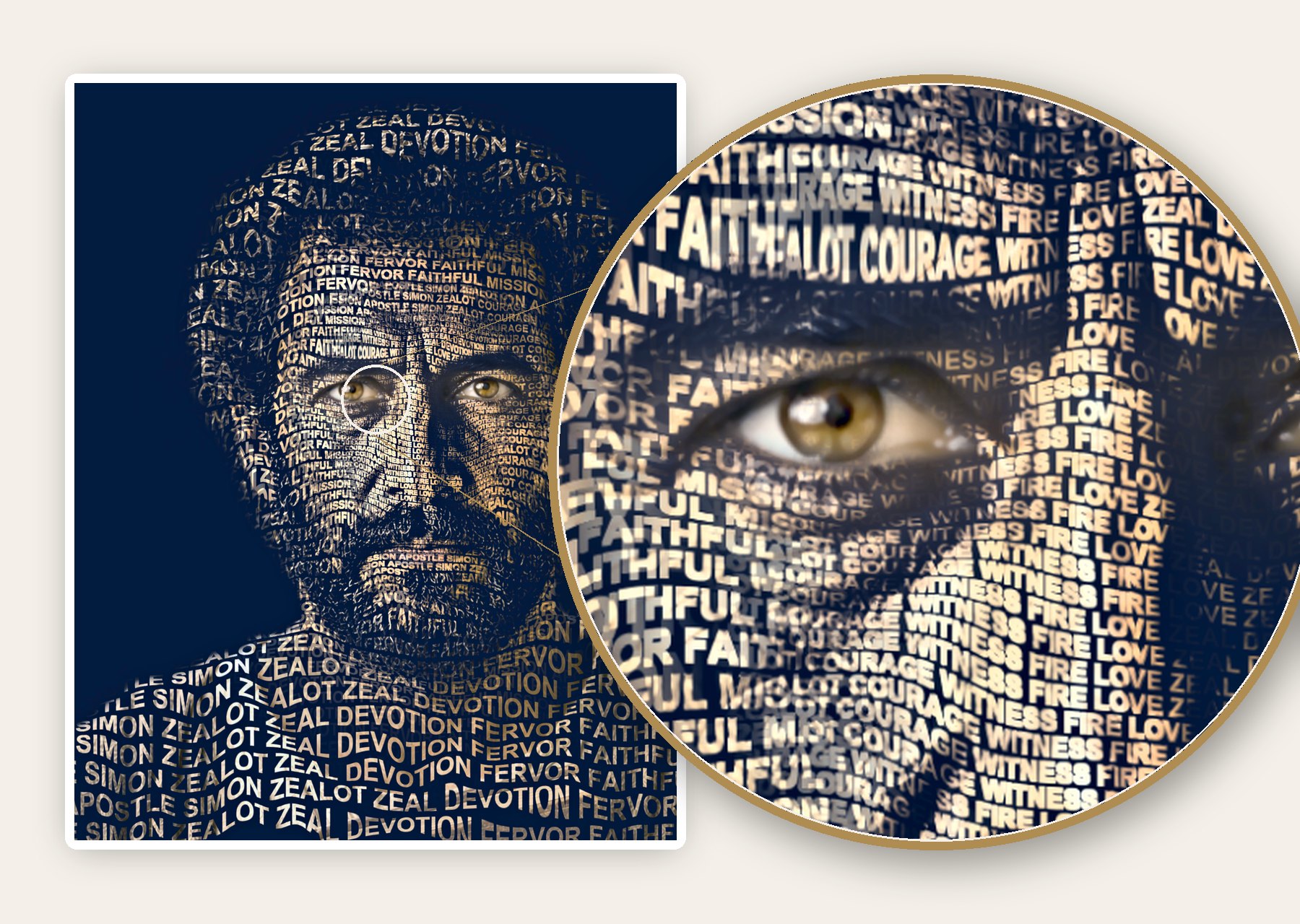 Detail &mdash; made of real words