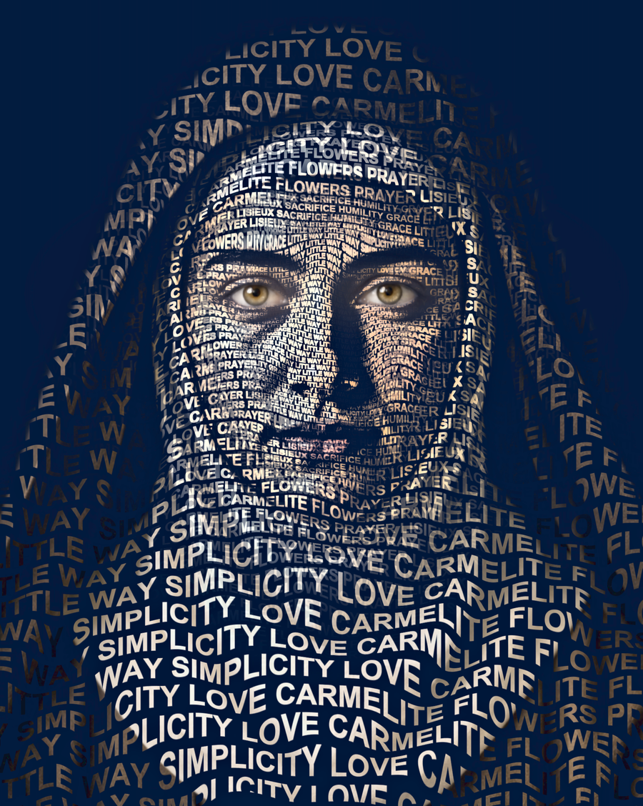 St. Therese of Lisieux &mdash; sacred word portrait