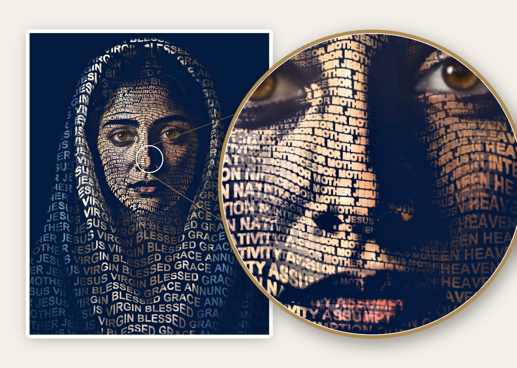 Detail &mdash; made of real words