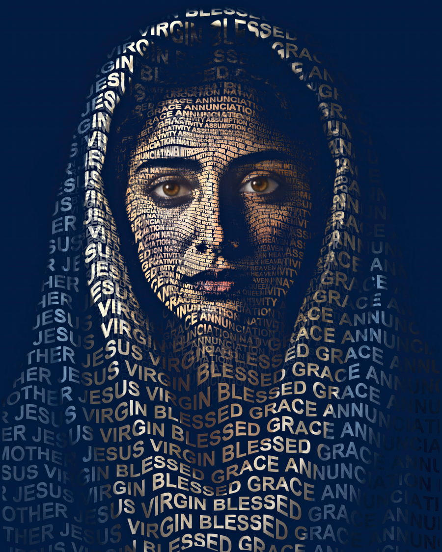 The Blessed Virgin Mary &mdash; sacred word portrait